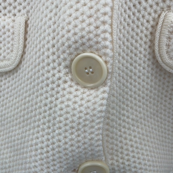 100% Extra Fine Merino Wool Brand New With Tags Med Button Up Sweater Cardigan - Picture 2 of 13